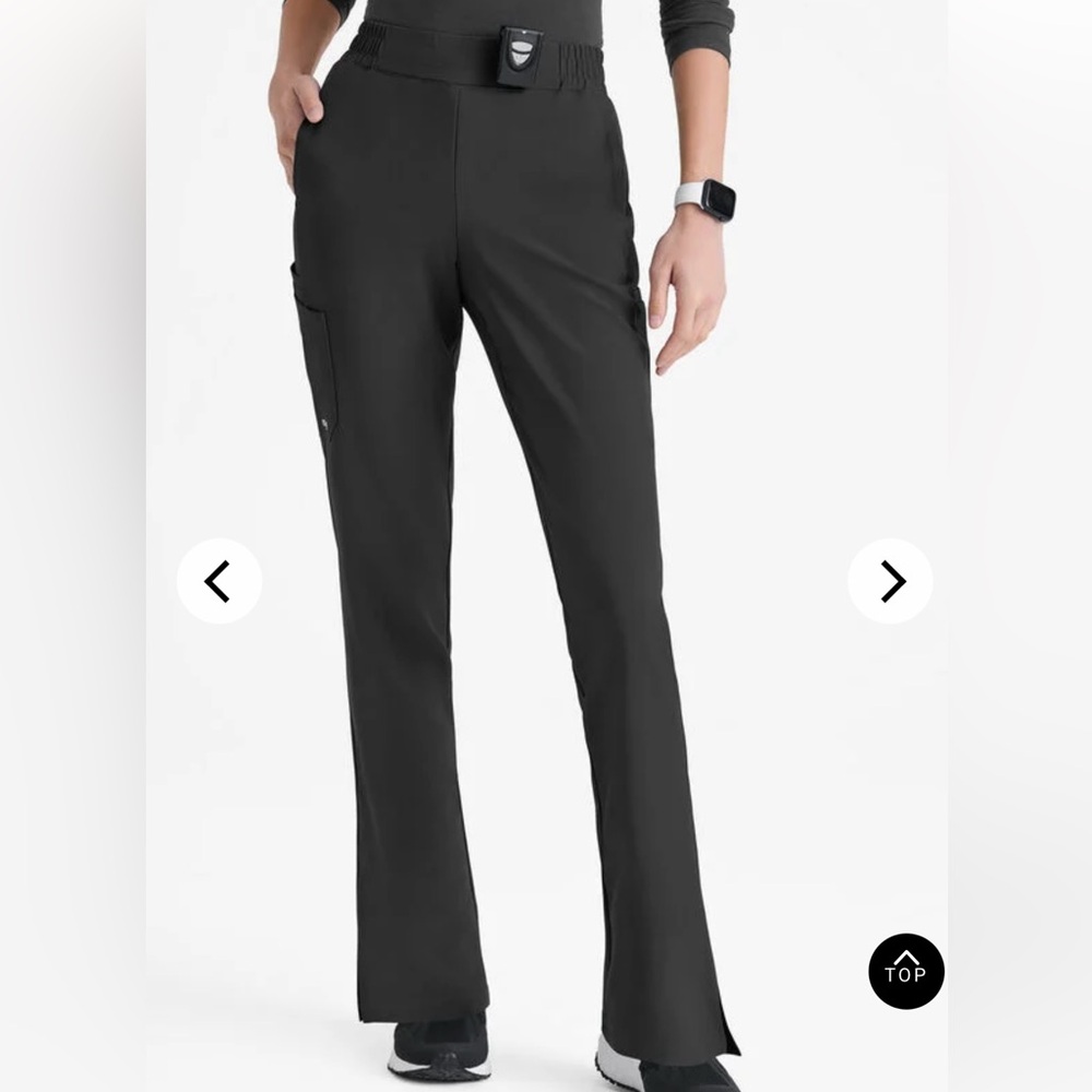 Grey's Anatomy Black women’s scrub bottoms